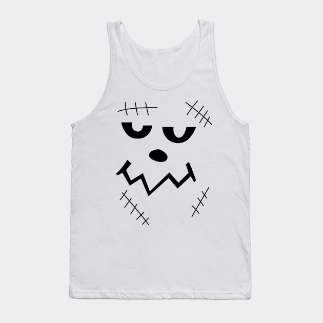 Halloween Tank Top by Unicorn Artist